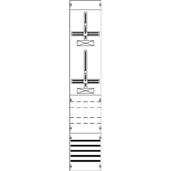 FD19XM1 Meter panel , 1350 mm x 250 mm (HxW), Rows: 0 image 21