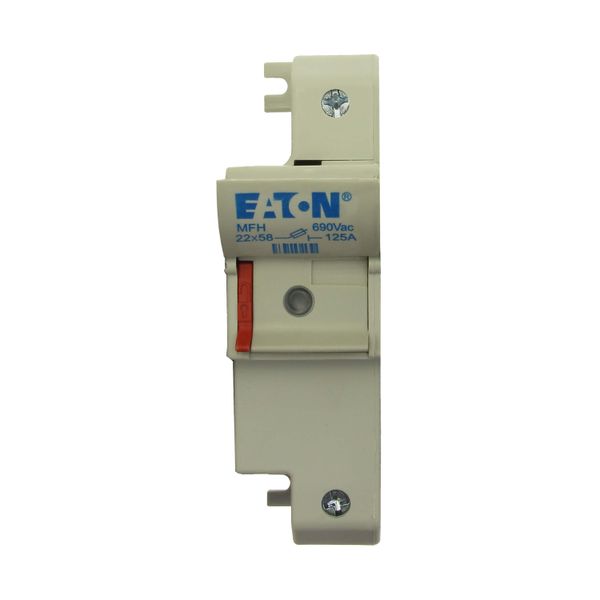 Fuse-holder, low voltage, 125 A, AC 690 V, 22 x 58 mm, 1P, IEC, With indicator image 13