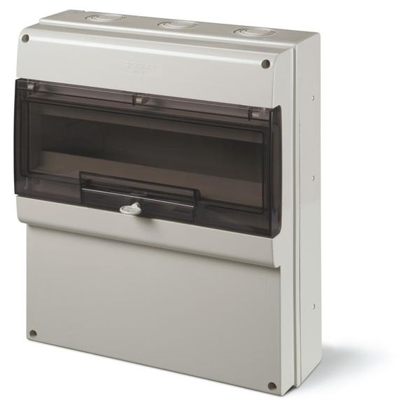 ENCLOSURE WITH BLANK FRONT PANEL 16 DIN image 1