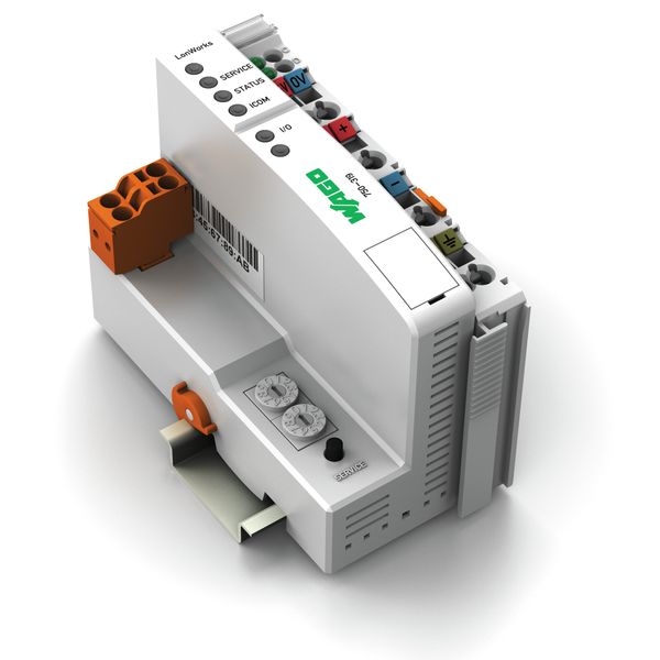 Fieldbus Coupler LonWorks® light gray image 1