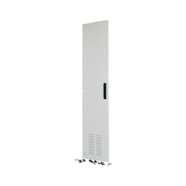 Device area door ventilated IP42 XF left, HxW=2000x425mm, grey image 4