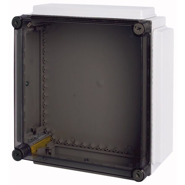 Insulated enclosure, top+bottom open, HxWxD=421x421x175mm, NA type image 1