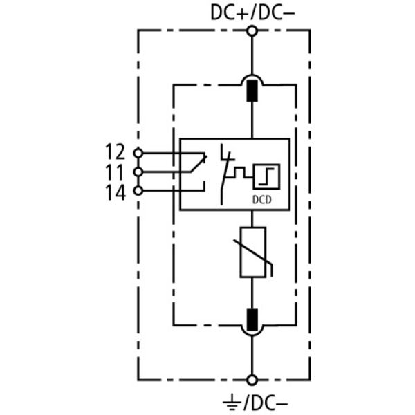 Surge arrester Type 2 DEHNguard SE DC 1-pole Uc 900V DC image 3