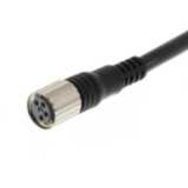 Sensor cable, M8 straight socket (female), 4-poles, PVC standard cable XS3F0052R image 1