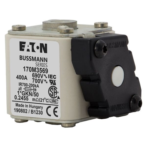 FUSE 400A 690V 1*GKN/50 AR UC image 11