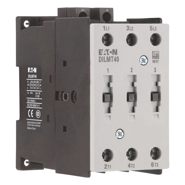 Power contactor, 3 pole, 380 V 400 V: 18.5 kW, 24 V 50/60 Hz, AC operation, Screw terminals image 13