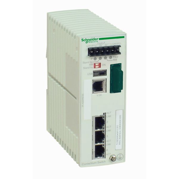 CONNEXIUM SWITCH 3TX/1FX-SM image 1