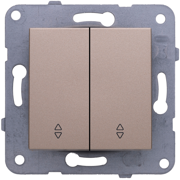 Karre Plus-Arkedia Bronze Two Gang Switch-Two Way Switch image 1