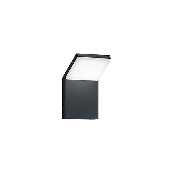 Pearl LED wall lamp anthracite image 1