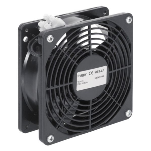 Fan IP20 air flow rate 160 [m³/h] 230V AC 19W 50/60Hz 46dB image 1