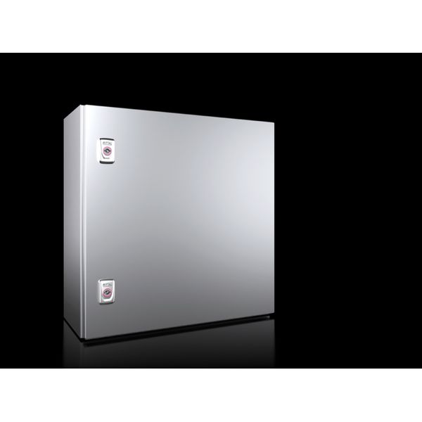 AX Compact enclosure, WHD: 500x500x210 mm, stainless steel 1.4301 image 1