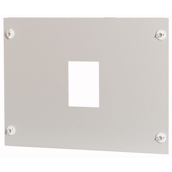 Front plate NZM3-XDV symmetrical, horizontal HxW=400x800mm image 1