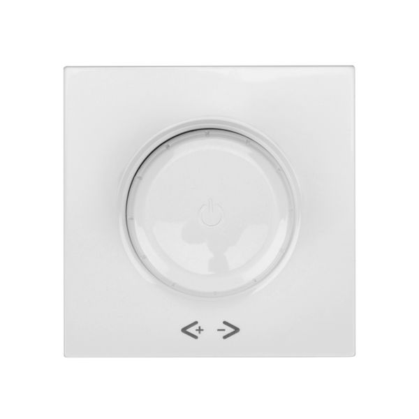 Dimmer cover, white image 1