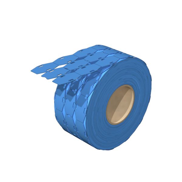 Cable coding system, 7 - , 15 mm, Polyethylene, blue image 1