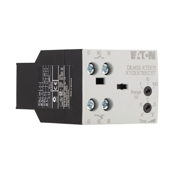 Timer module, 100-130VAC, 0.1-100s, on-delayed image 10