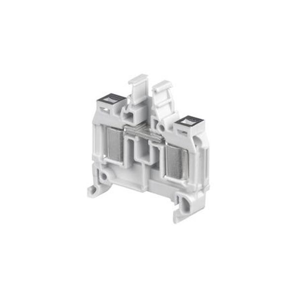 D2,5/8,ADO,EX, TERMINAL BLOCK, FEED THROUGH, 8MM SPACING, 8X45X41MM, DIN RAIL MOUNT image 1