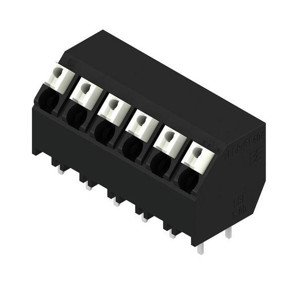 PCB terminal, 5.00 mm, Number of poles: 6, Conductor outlet direction: image 3