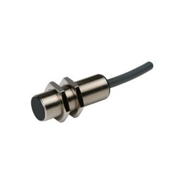 Proximity switch, E57 Global Series, 1 N/O, 2-wire, 20 - 250 V AC, M18 x 1 mm, Sn= 5 mm, Flush, Metal, 2 m connection cable image 2