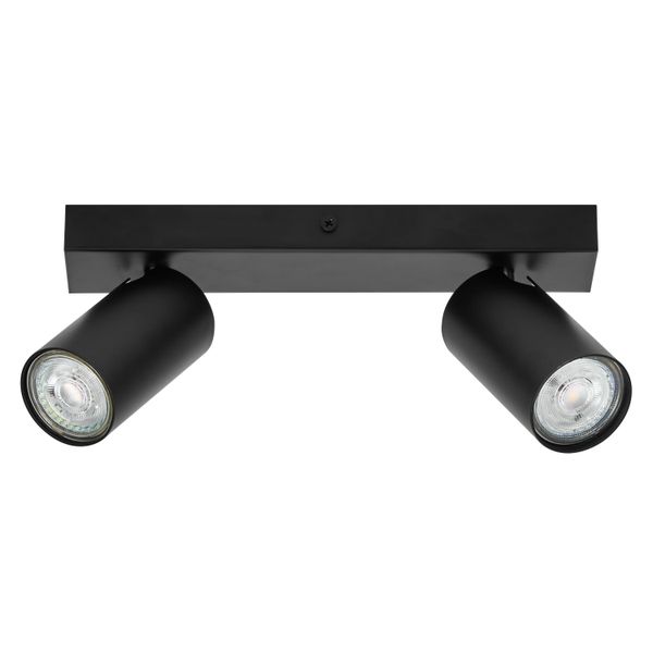 LED SPOT OCTAGON BLACK 2x3.4W 927 DIM image 1