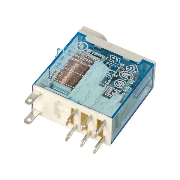 Mini.ind.relays 2CO 8A/12VDC/Agni/Test button/Mech.ind. (46.52.9.012.0040) image 4