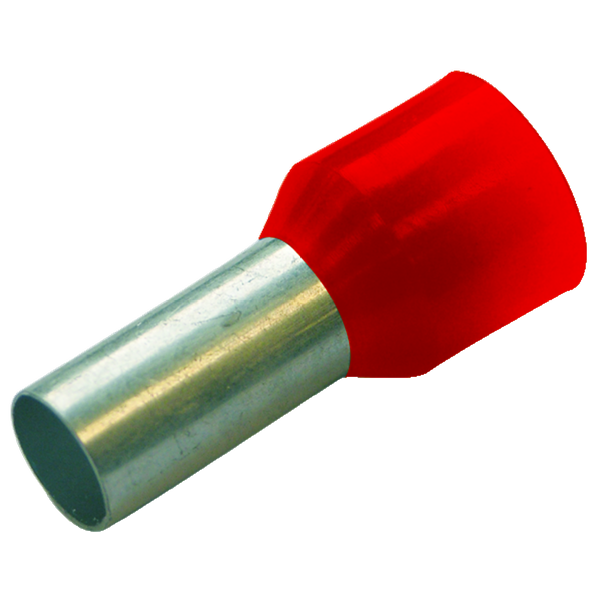 Insulated ferrule 10/18 red image 1