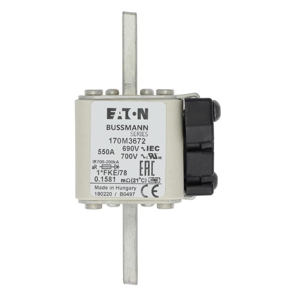 170M3673 FUSE 630A 690V 1*FKE/78 AR UC image 7