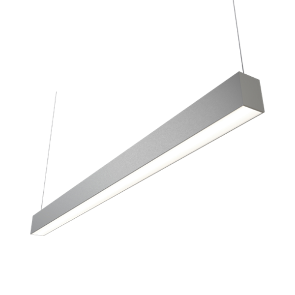 Vasco CCT Bi-directional Suspended Linear 1200mm Emergency Aluminium image 1