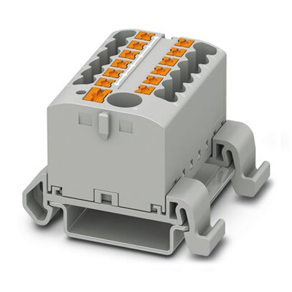 PTFIX 6/12X2,5-NS35A GY - Distribution block image 1