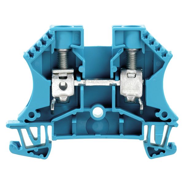 Feed-through terminal block, Screw connection, 10 mm², 1000 V, 57 A, N image 1