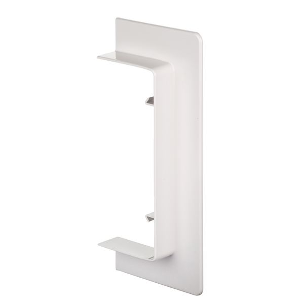 OptiLine 45 - wall/ceiling frame - 140 x 55 mm - PC/ABS - polar white image 4