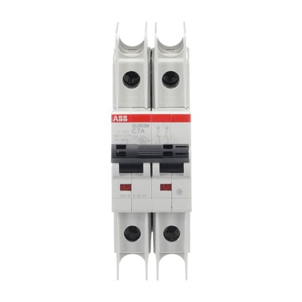 SU202M-C7 Miniature Circuit Breaker - 2P - C - 7 A image 2