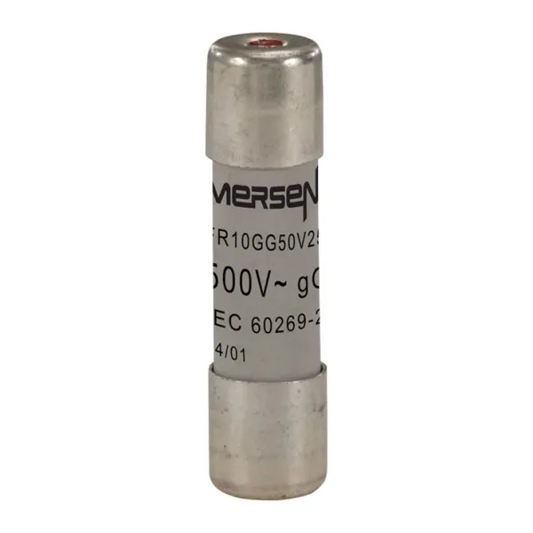 Cylindrical fuse-link gG 10x38 IEC 500VAC 25A With Visual Indicator image 2