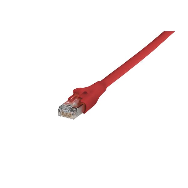 Patch cord Cat.6A AWG 27, 3.0 m red, cULus image 1