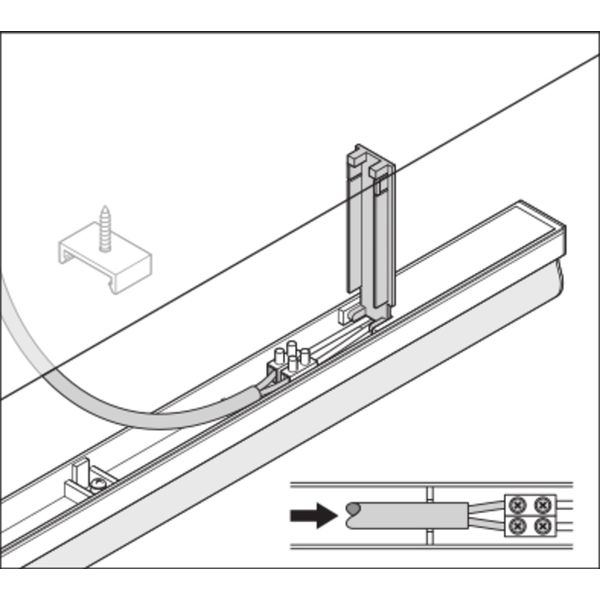 LINEAR COMPACT BATTEN 1200 20 W 4000 K image 11