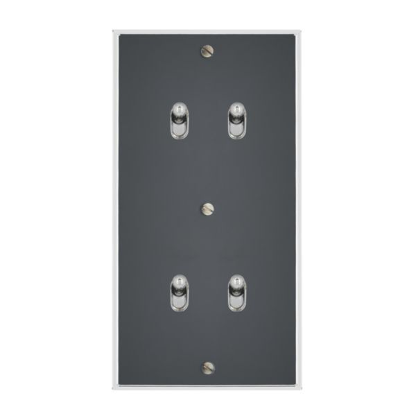 Art d'Arnould universe Memory four two-way switch or lever switch - crystal image 1