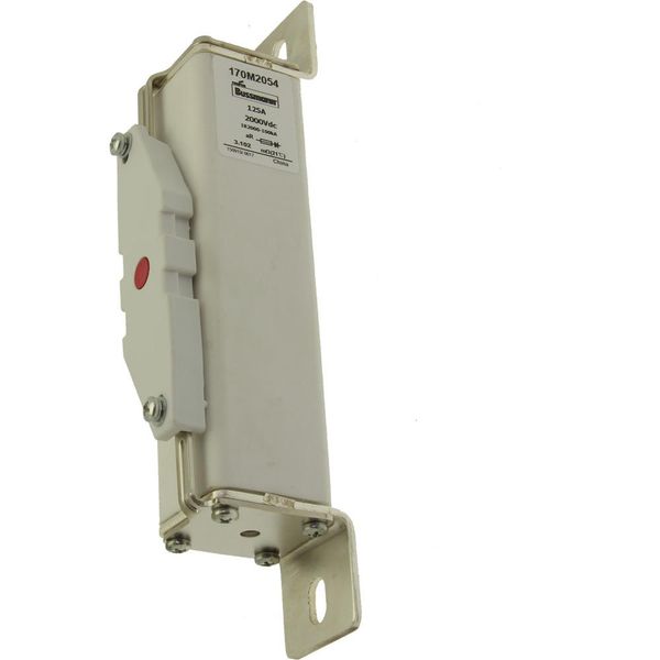 Fuse-link, high speed, 63 A, DC 2000 V, 39 x 66 x 216 mm, aR, IEC, with indicator image 14