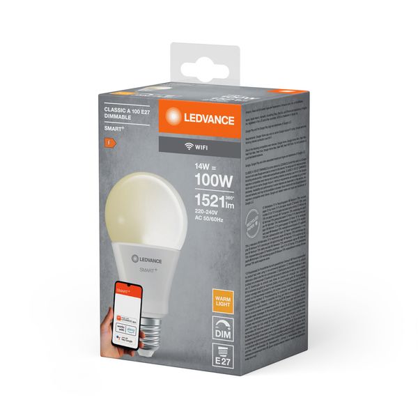 SMART+ WiFi Classic Dimmable 230V DIM FR E27 SINGLE PACK image 8