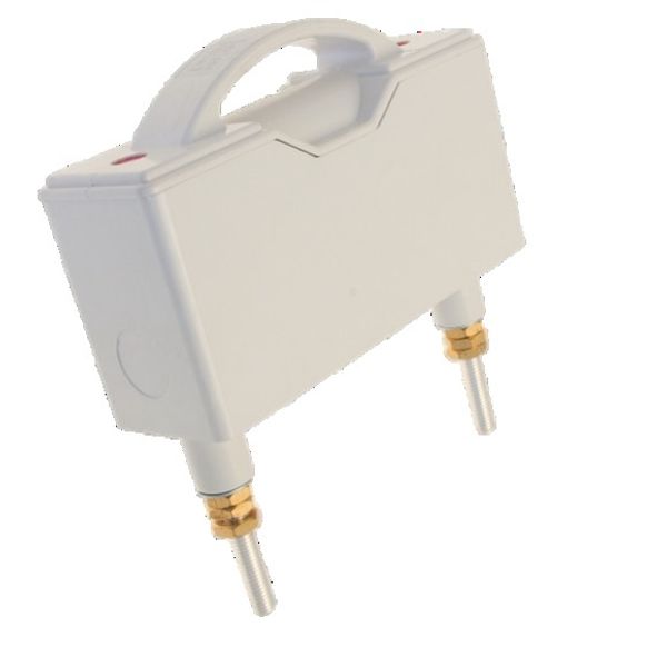 Fuse-holder, LV, 200 A, AC 690 V, BS88/B2, 1P, BS, back stud connected, white image 4