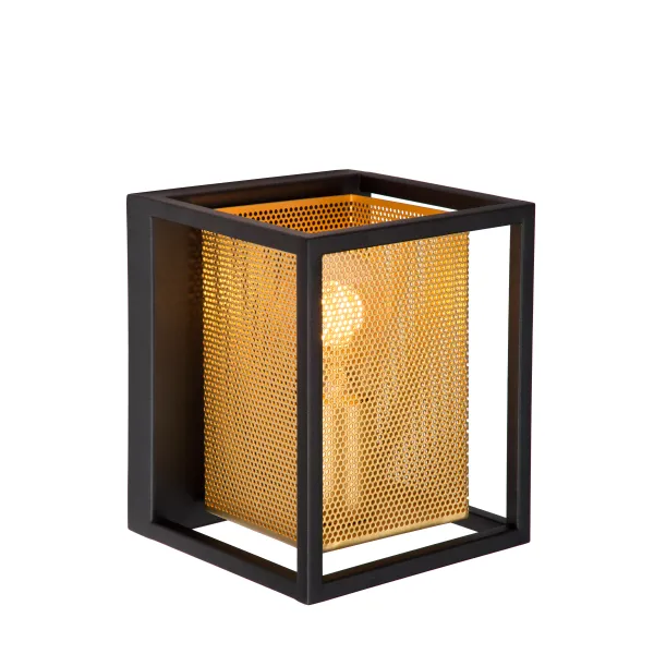 SANSA Wall light 1xE27/40W Black/Gold image 1