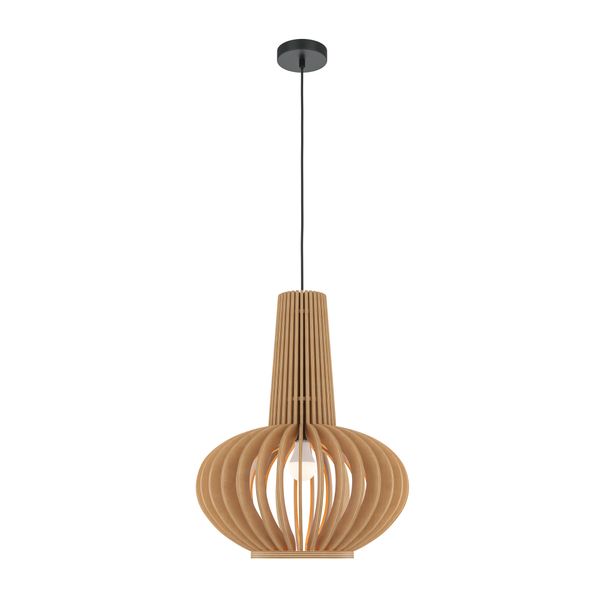 Modern Roots Pendant lamp Black image 1