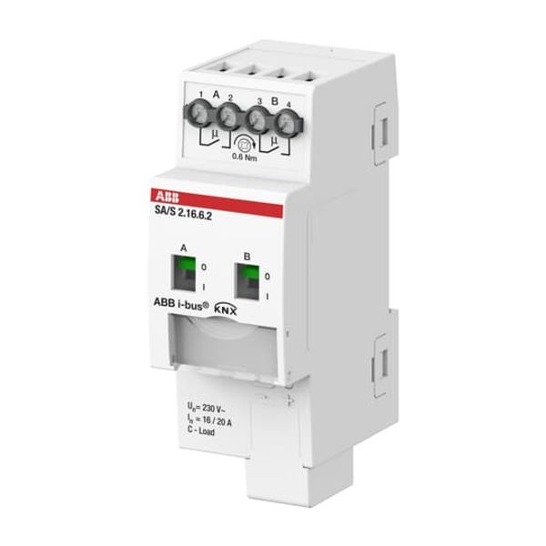 SA/S4.16.6.2 Switch Actuator, 4-fold, 16 A, C-Load, Energy Function, MDRC image 6