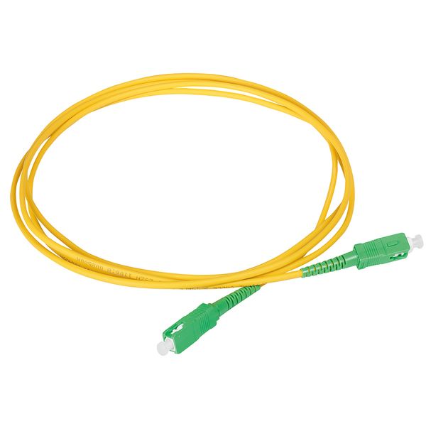 Internal optical SC/APC simplex cord 2 meters image 1