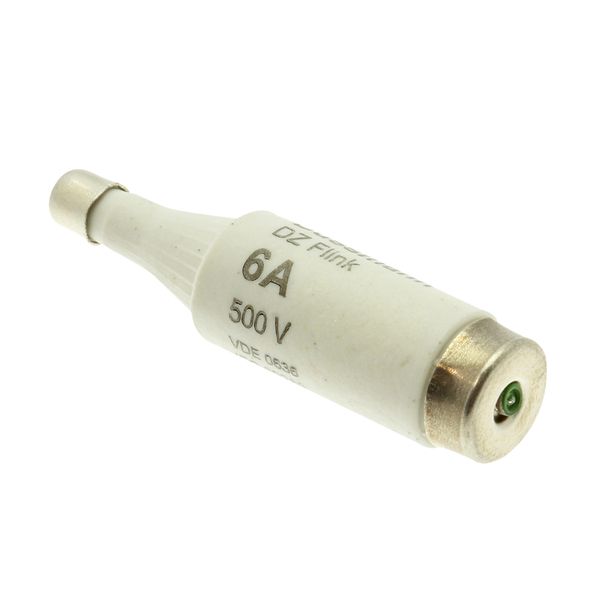 Fuse-link, LV, 6 A, AC 500 V, D1, gR, IEC, fast acting image 10