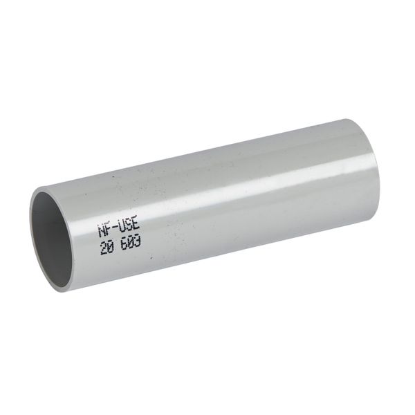 Ø20mm sleeve for rigid conduit - gray RAL7035 image 1