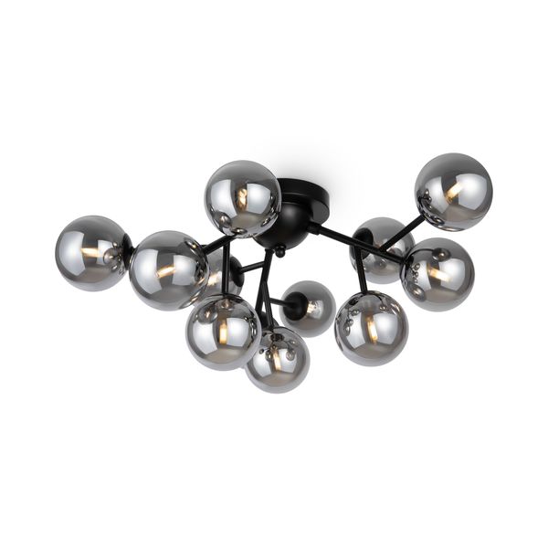 Modern Dallas Ceiling lamp Black image 1