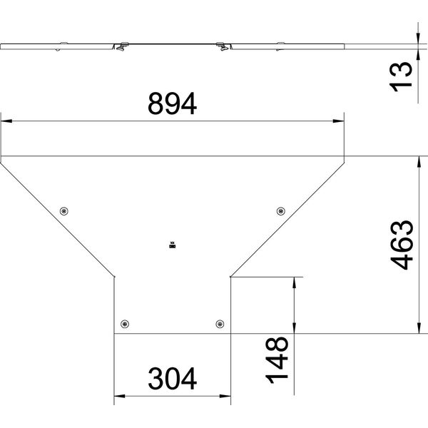 LAAD 300 R3 FT Cover for add-on tee with turn buckle B300 image 2