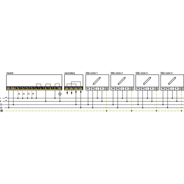 Presence detector P48MR, DALI-2, master, 12-13 m, for flush mounting ( image 4