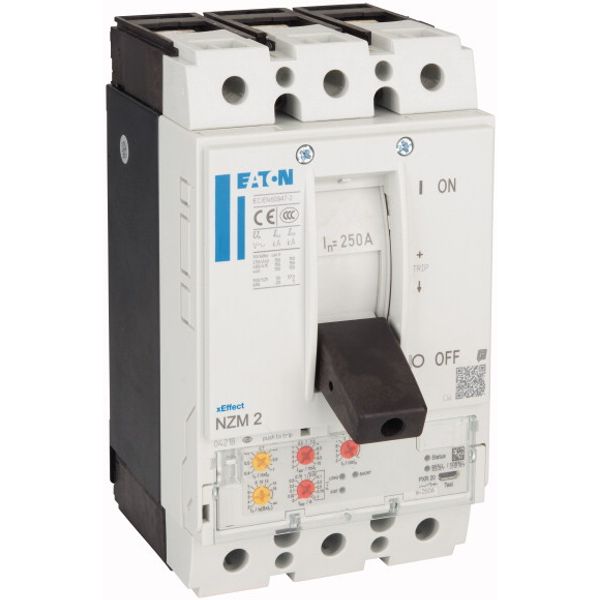 NZM2 PXR20 circuit breaker, 250A, 3p, screw terminal image 2