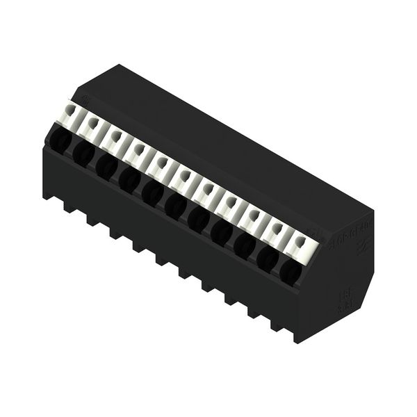 PCB terminal, 3.81 mm, Number of poles: 11, Conductor outlet direction image 2