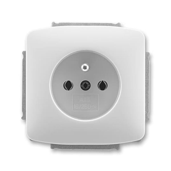 5583A-C02357 H Double socket outlet with earthing pins, shuttered, with turned upper cavity, with surge protection image 55